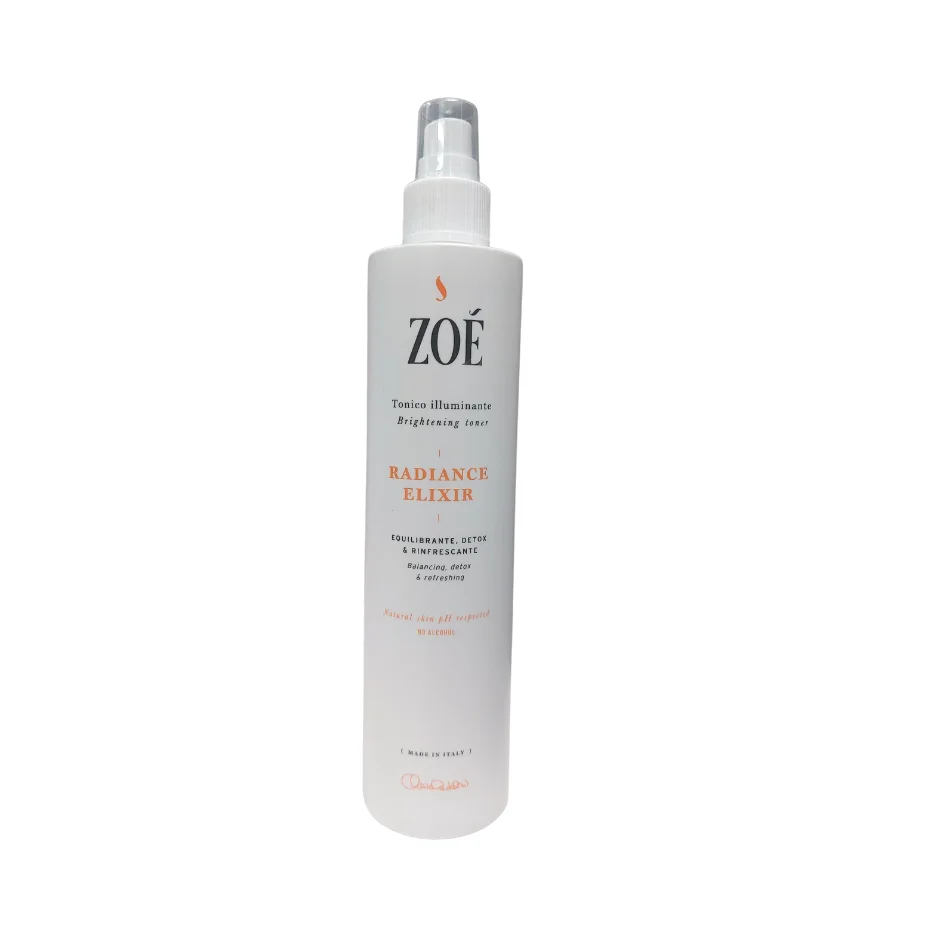 Radiance Elixir - Tonico Viso Astringente e Detox senza Alcool - Zoe Cosmetics