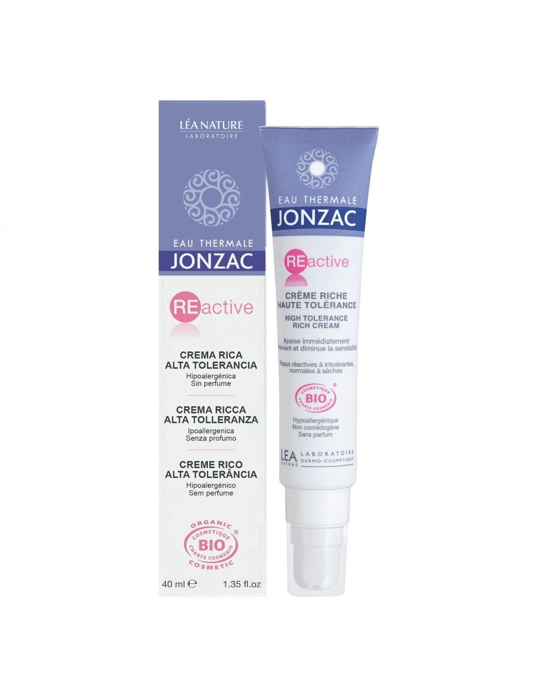 REACTIVE - Crema Viso Alta Tolleranza Pelli secche e Reattive