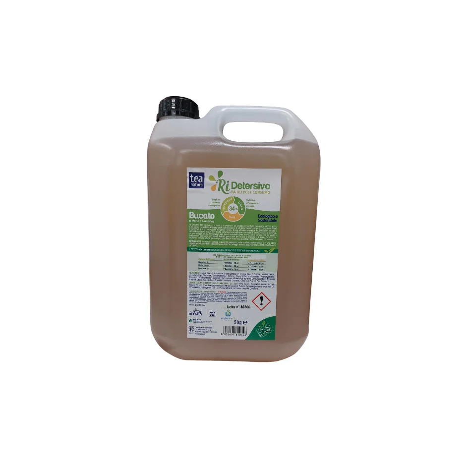 Ri-detersivo a mano e lavatrice 5 LT - Tea Natura