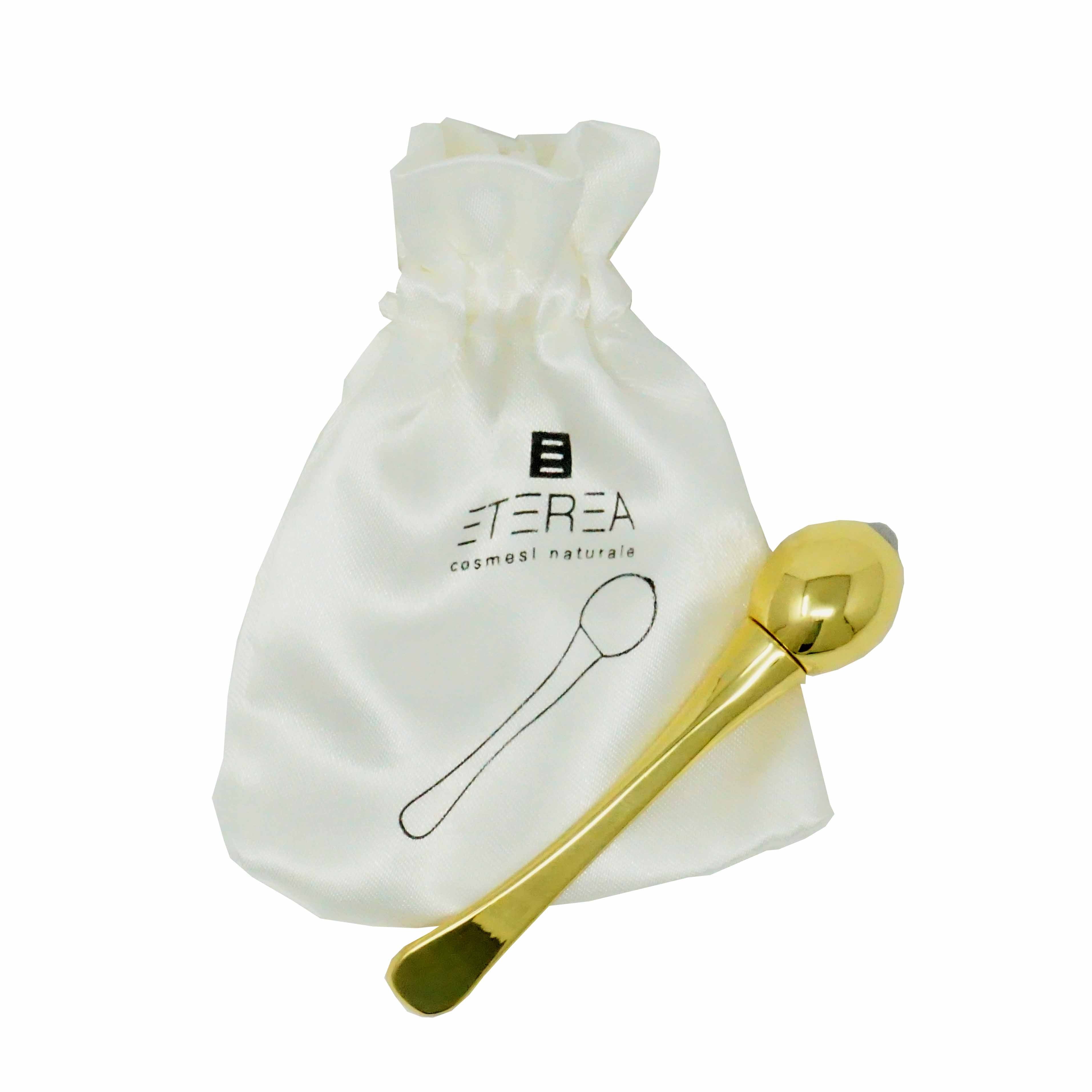 Roll-on application and eye contour massage
