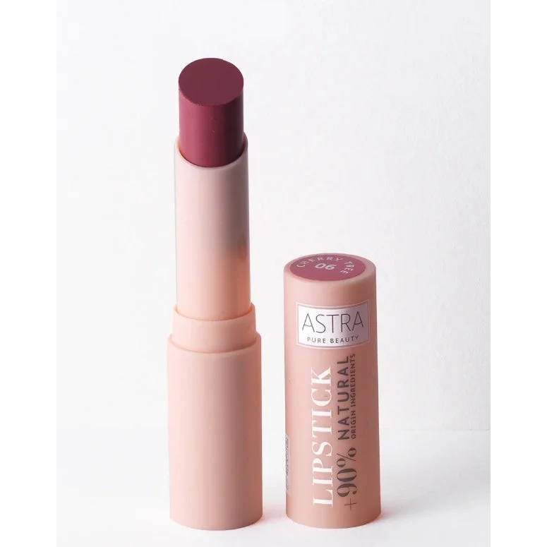 Rossetto Cremoso Semi Mat - 06 Cherry Tree - Astra Make-Up