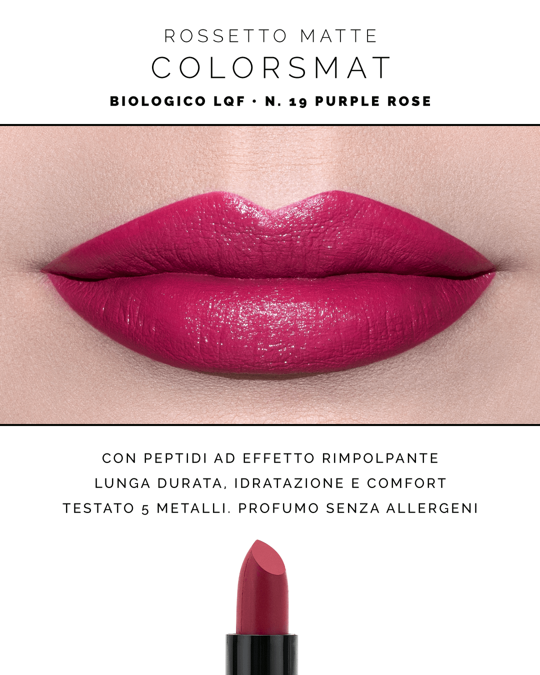 Rossetto Plumping Effect - Purple Rose