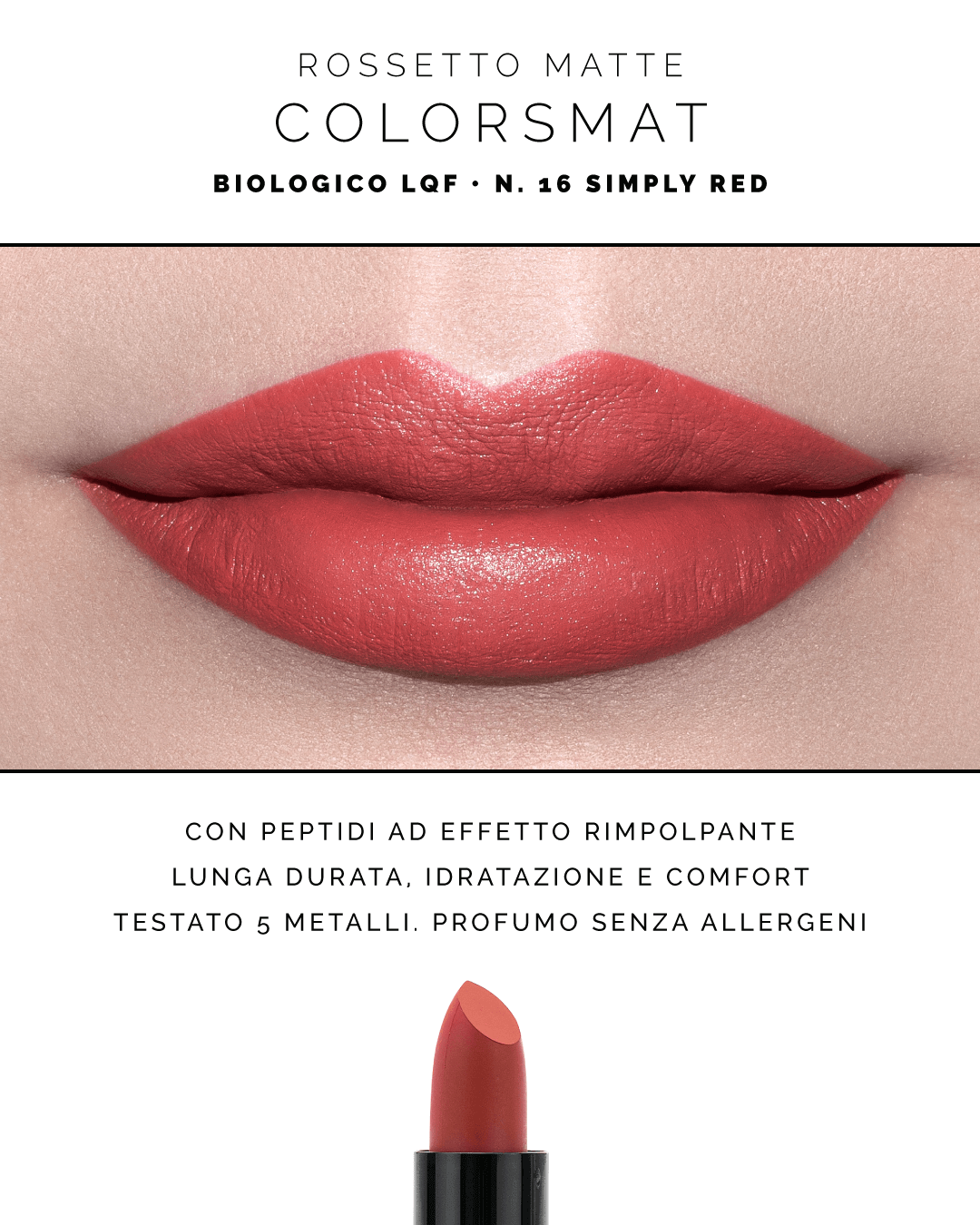 Rossetto Plumping Effect - Simply Red