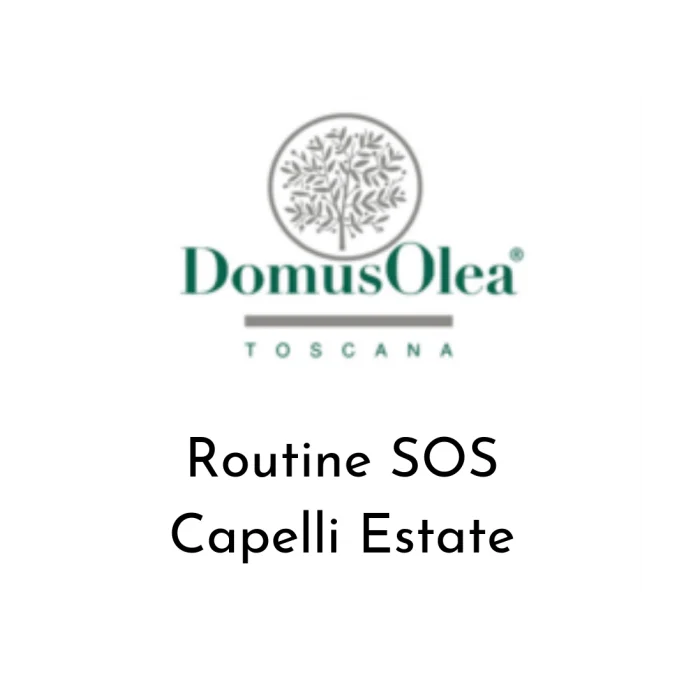 Routine Rigenerante Protettiva ed Anticaduta SOS Capelli Estate - Domus Olea Toscana