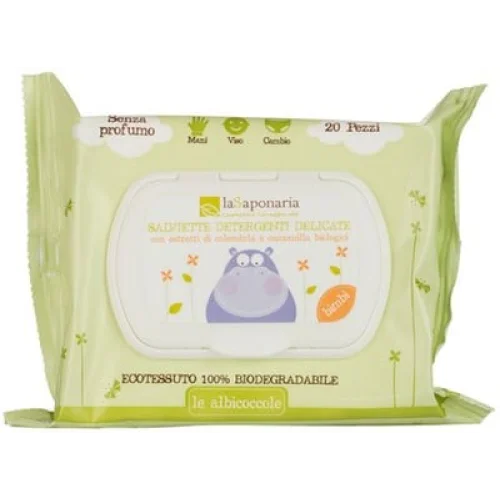 Salviette Umidificate Bio Delicate - La Saponaria