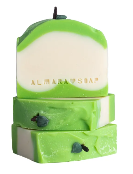 Savon Artisanal-Pomme Verte