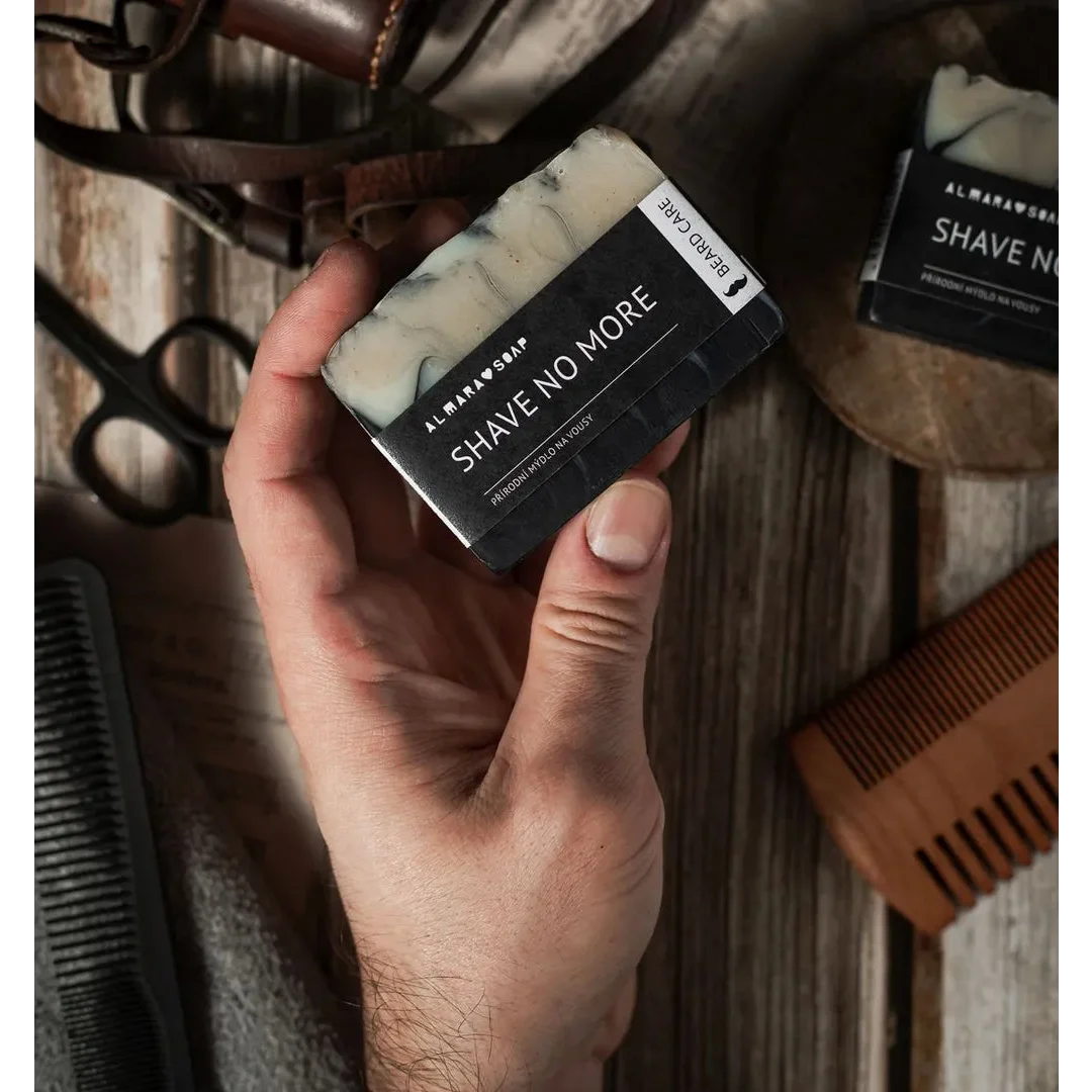 Sapone Artigianale Shave no More per la barba e i capelli - Almara Soap