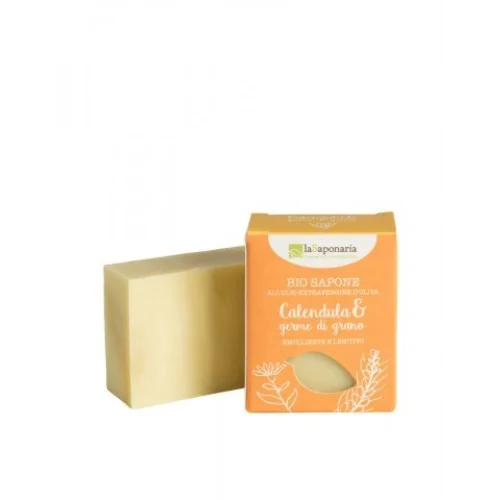 Sapone Bio Calendula e Germe di Grano - La Saponaria