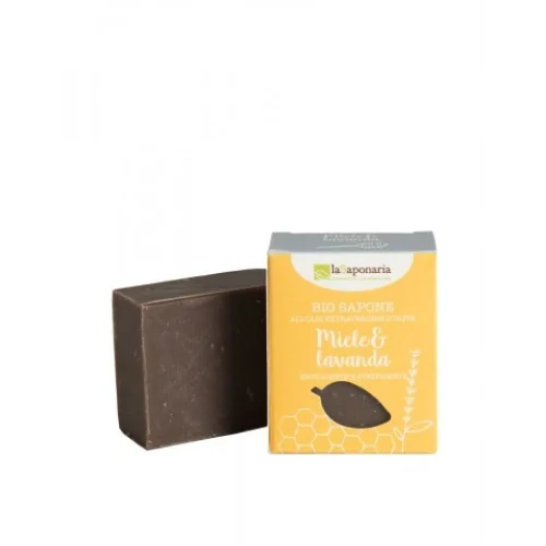 Sapone Bio Miele e Lavanda - La Saponaria