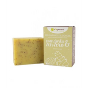 Sapone da Doccia Addolcente e Tonificante con Mandorla Zenzero - La Saponaria