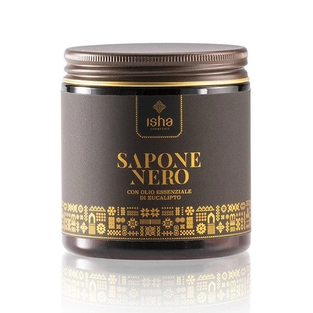 Sapone Nero all’Eucalipto - Isha