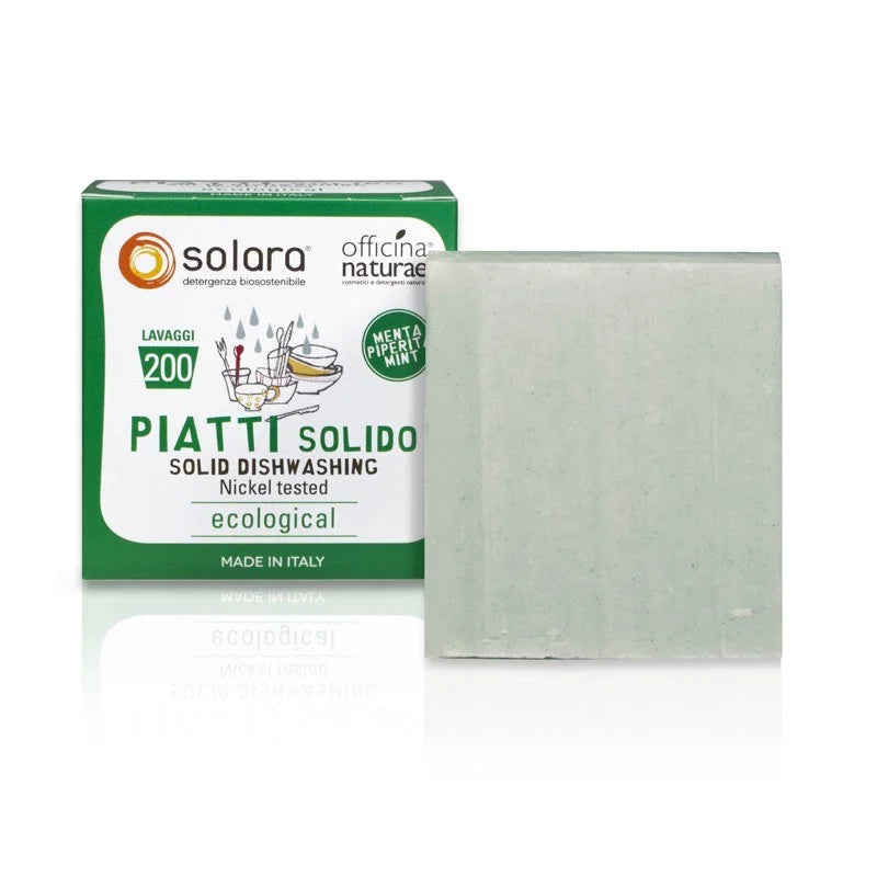 Sapone Solido per i Piatti - Menta Piperita - Officina Naturae