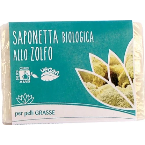 Saponetta allo Zolfo per Pelli Grasse - Fior di Loto