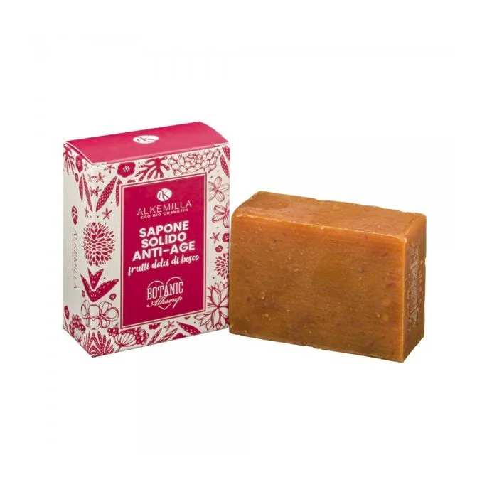 Saponetta Anti-age ai Frutti di Bosco per Pelle Matura - Alkemilla