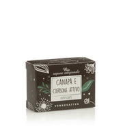 Saponetta Canapa e Carbone – Sapone Purificante per Pelle Grassa