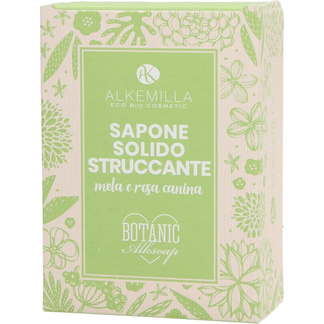 Saponetta Struccante alla Mela e Rosa Canina - Alkemilla