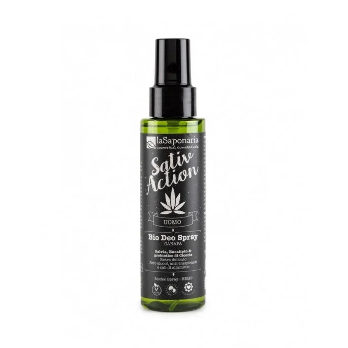 Sativaction - Bio Deo Spray Purificante e Normalizzante - La Saponaria