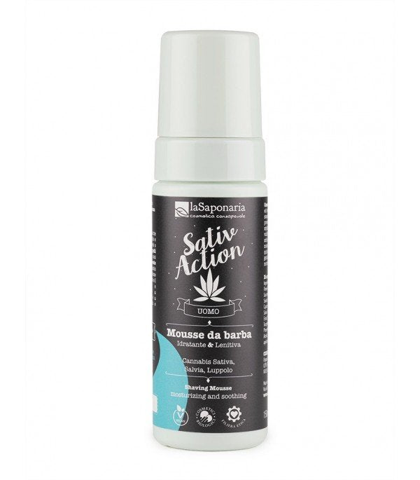 Sativaction - Mousse Idratante e Normalizzante da Barba