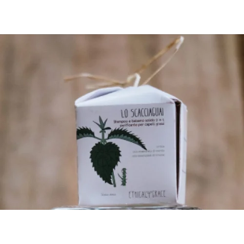 Shampoo e Balsamo Solido 2 in 1 Purificante - Scacciaguai - Ethical Grace