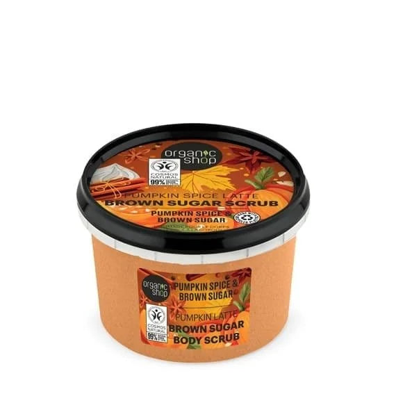 Scrub Corpo con Olio di Zucca e Cannella - Organic Shop