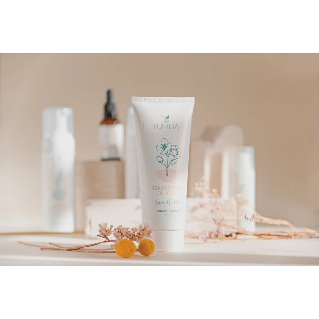 Scrub Corpo Delicato al Gelsomino - Sera d’Estate - Yuniwa Cosmetics