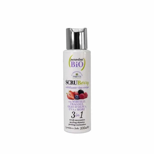 Scrub Esfoliante per Viso e Corpo - Scruberry - Parentesi Bio