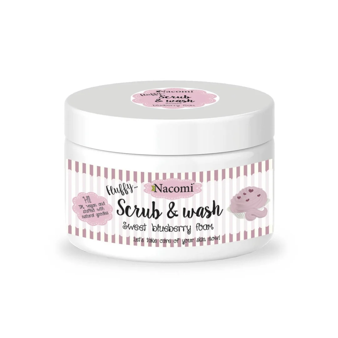 Scrub & Wash - Blueberry Foam - Nacomi