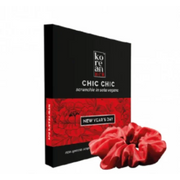 Scrunchie in Seta Vegana - New Year’s Day - Gentleaf