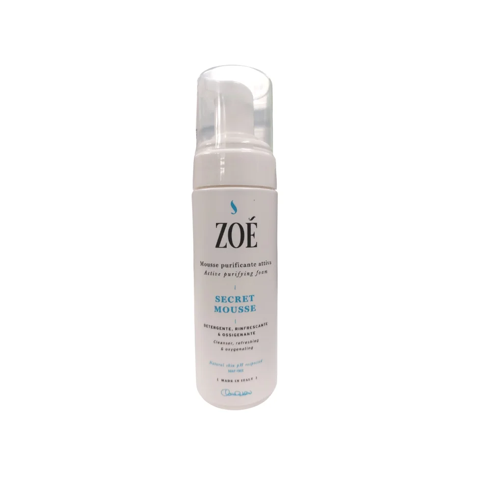 Secret Mousse - Delicata senza Sapone - Zoe Cosmetics