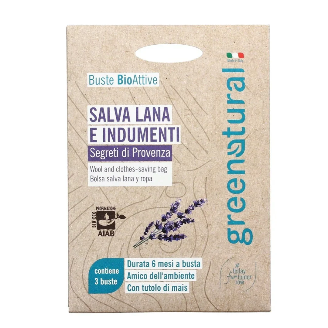 Salva Lana e Indumenti - ’Segreti di Provenza’ - 3 Buste - Greenatural