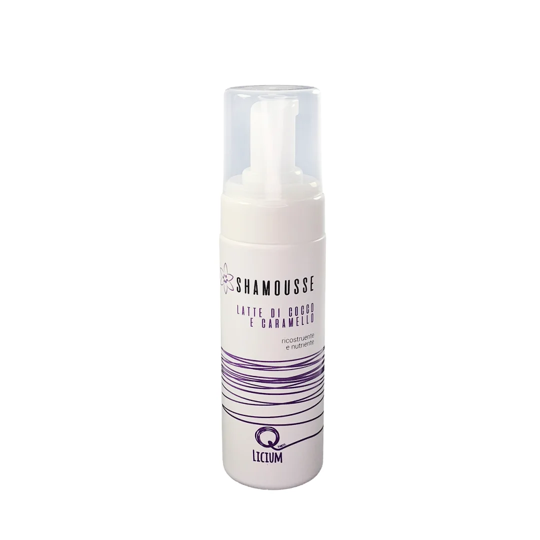 Shamousse Latte di Cocco e Caramello - Capelli Secchi - Quantic Licium