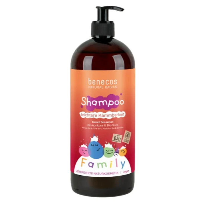 Shampoo Albicocca e Oliva - Sweet Sensation - Benecos