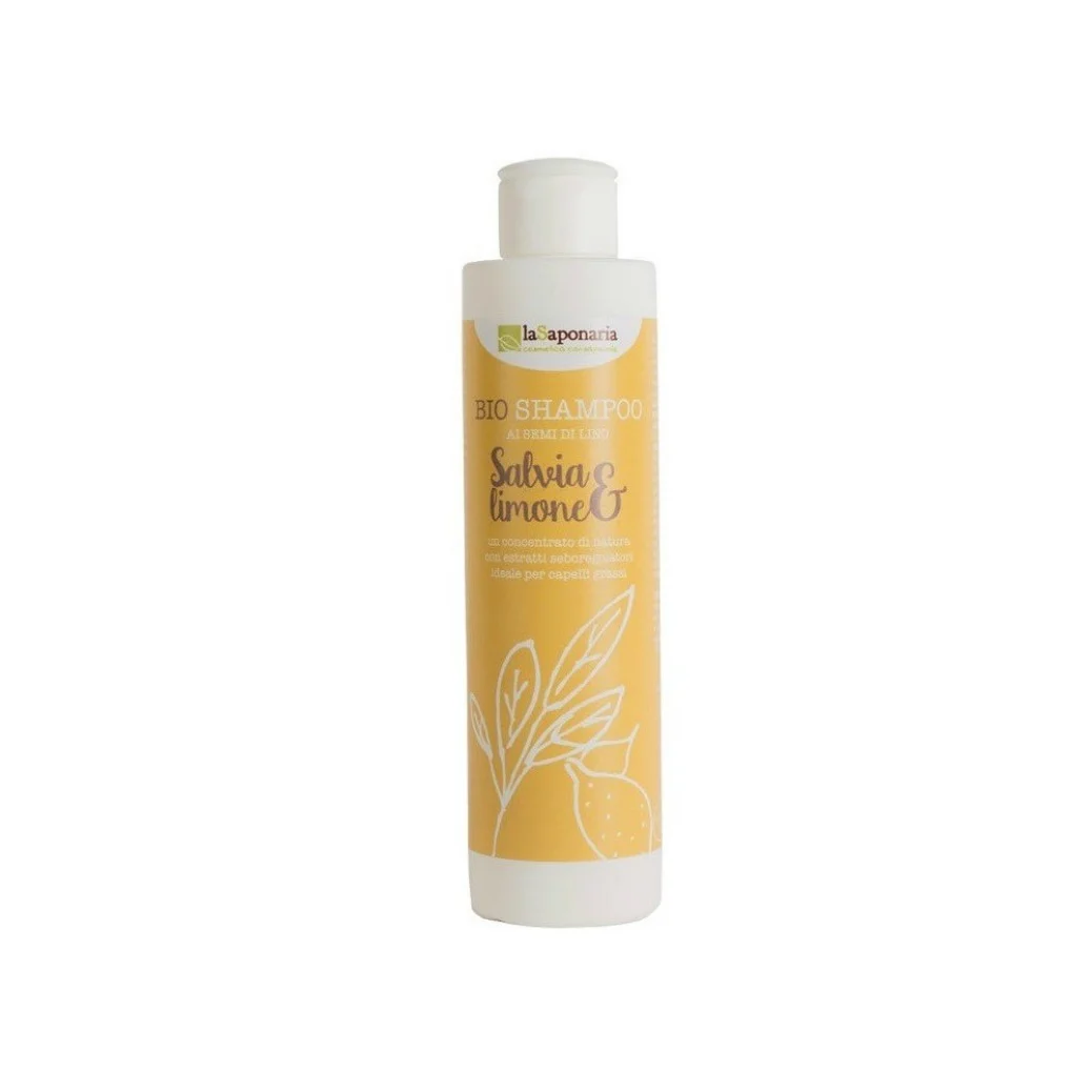 Shampoo Salvia e Limone - 1 LT - La Saponaria