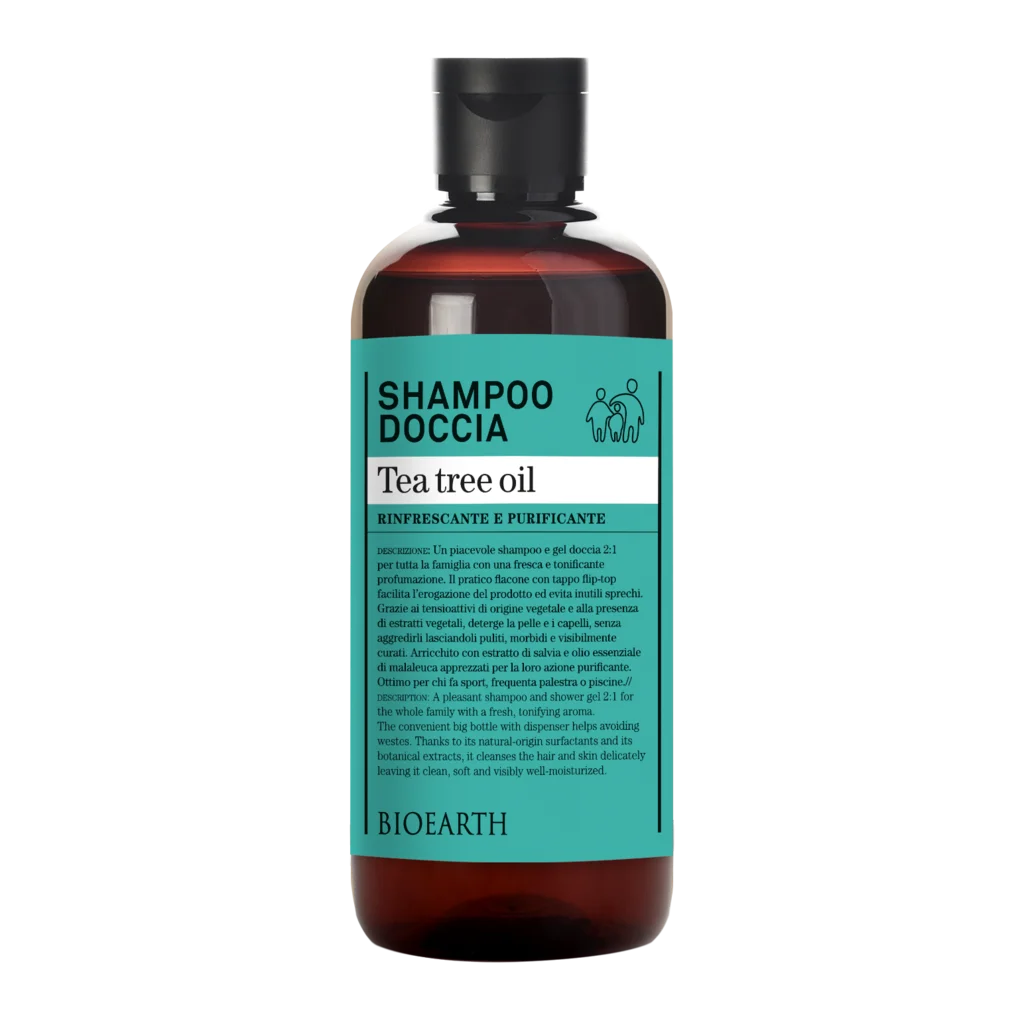 Shampoo Doccia all’Olio di Tea Tree - Bioearth