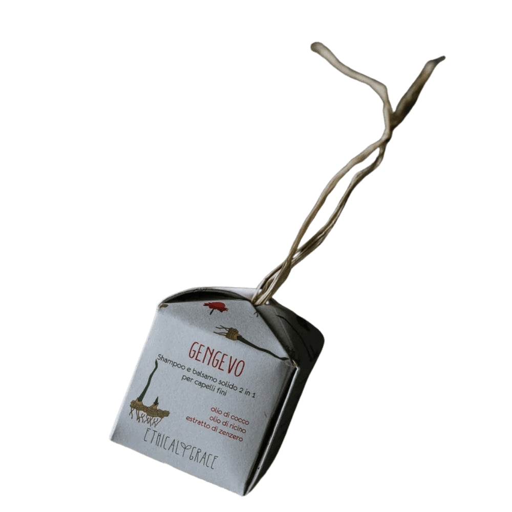 Shampoo e Balsamo Solido 2 in 1 - Gengevo Volumizzante