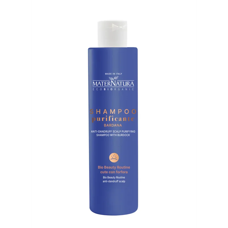 Shampoo Ecobio per Cute con forfora alla bardana - Maternatura