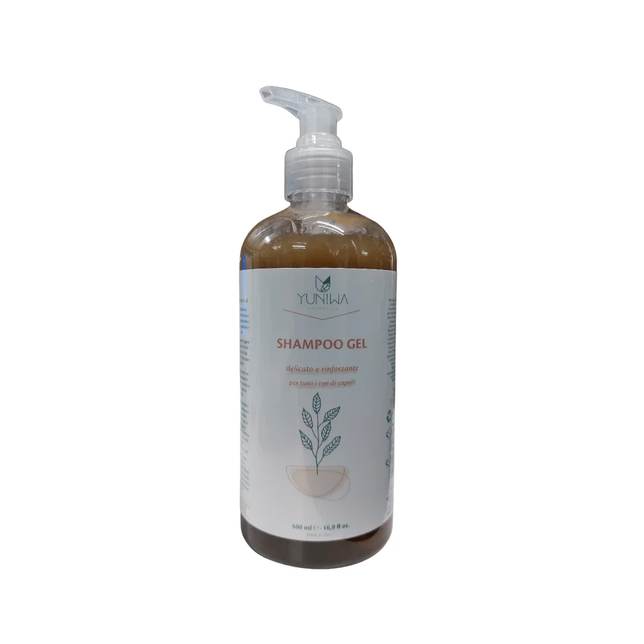 Shampoo Gel Rinforzante - Family Size - Yuniwa Cosmetics