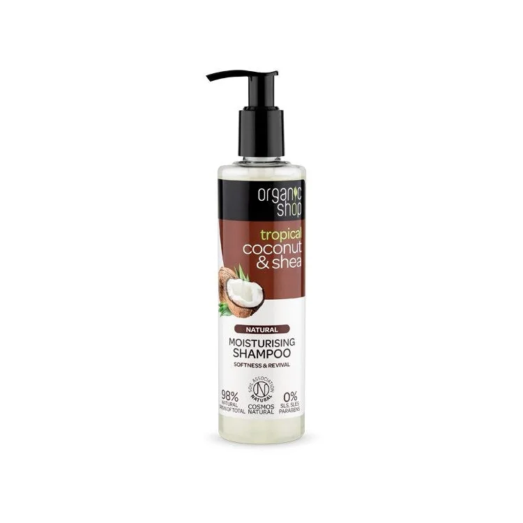 Shampoo Idratante con Cocco e Karitè - Organic Shop