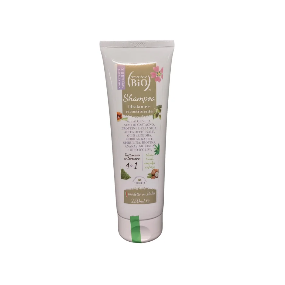 Shampoo Idratante e Ricostituente - Parentesi Bio