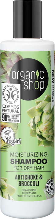 Intensive Hydrating Shampoo with Broccoli and Artichoke