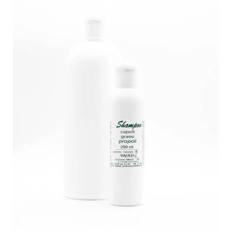 Shampoo Naturale per Capelli Grassi alla Propoli 1 LT - Antos Cosmetici