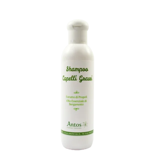 Shampoo Naturale per Capelli Grassi - Antos Cosmetici