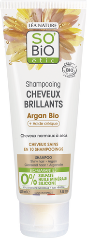 Shampooing Nourrissant et Illuminateur à l'Argan et à l'Acide Oléique