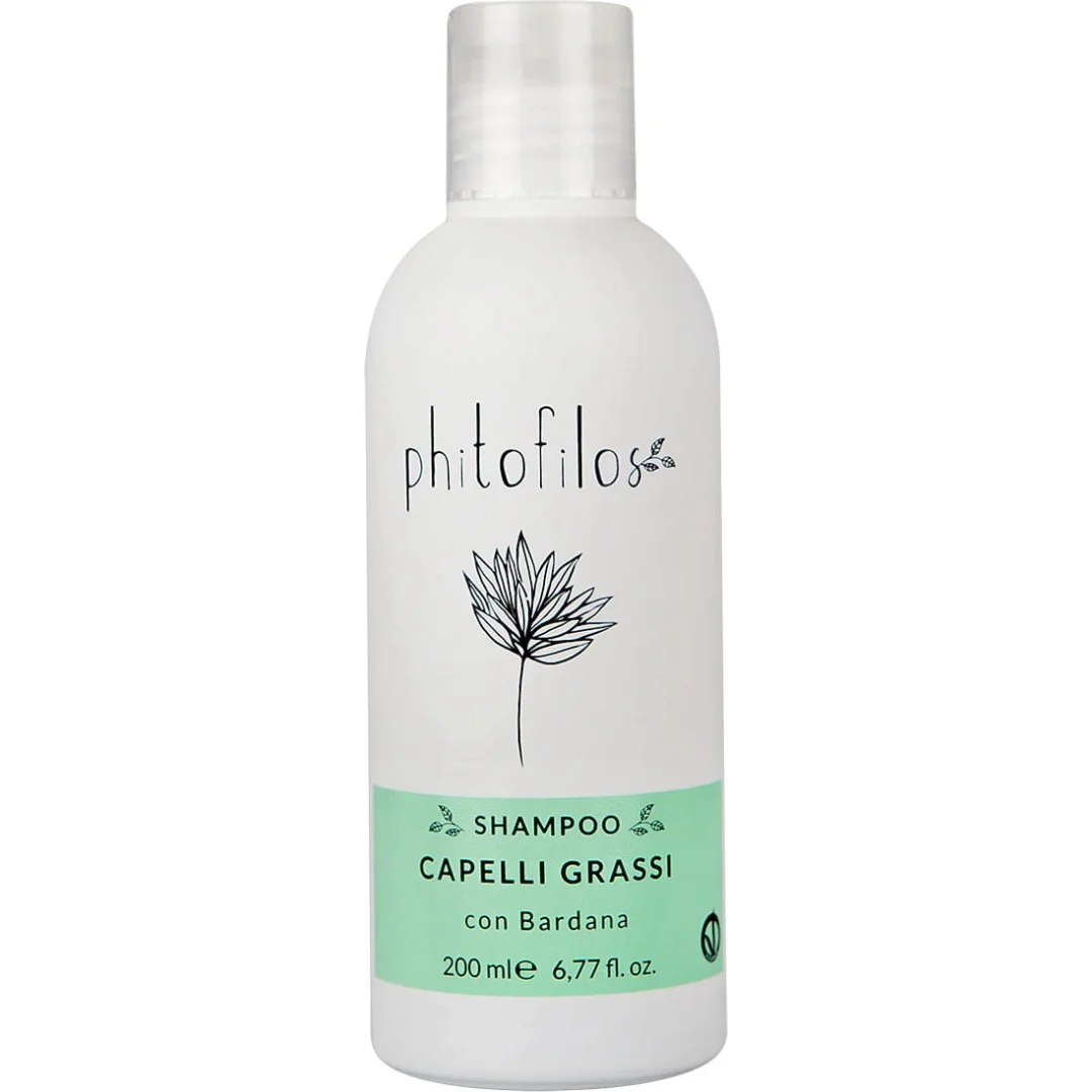 Shampoo per Capelli Grassi con Estratto di Bardana - Phitofilos