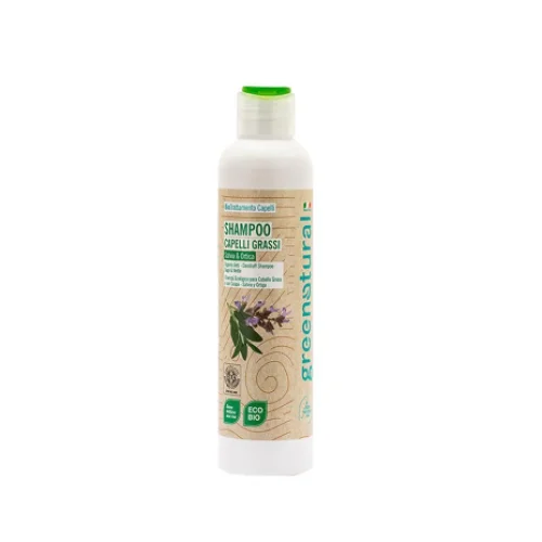 Shampoo per Capelli Grassi con Forfora - Greenatural