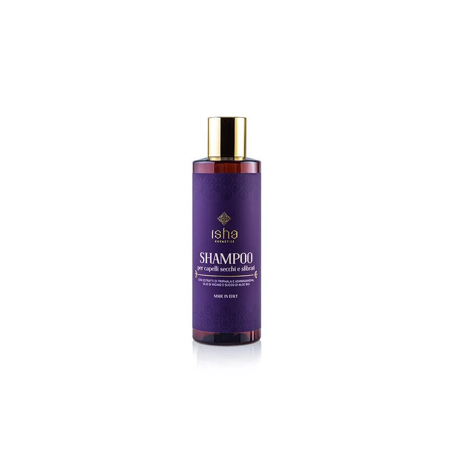 Shampoo per Capelli Secchi e Sfibrati Triphala Ashwagandha - Isha