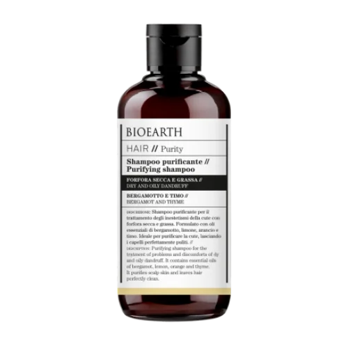 Shampoo Purificante Antiforfora - Hair 2.0 - Bioearth