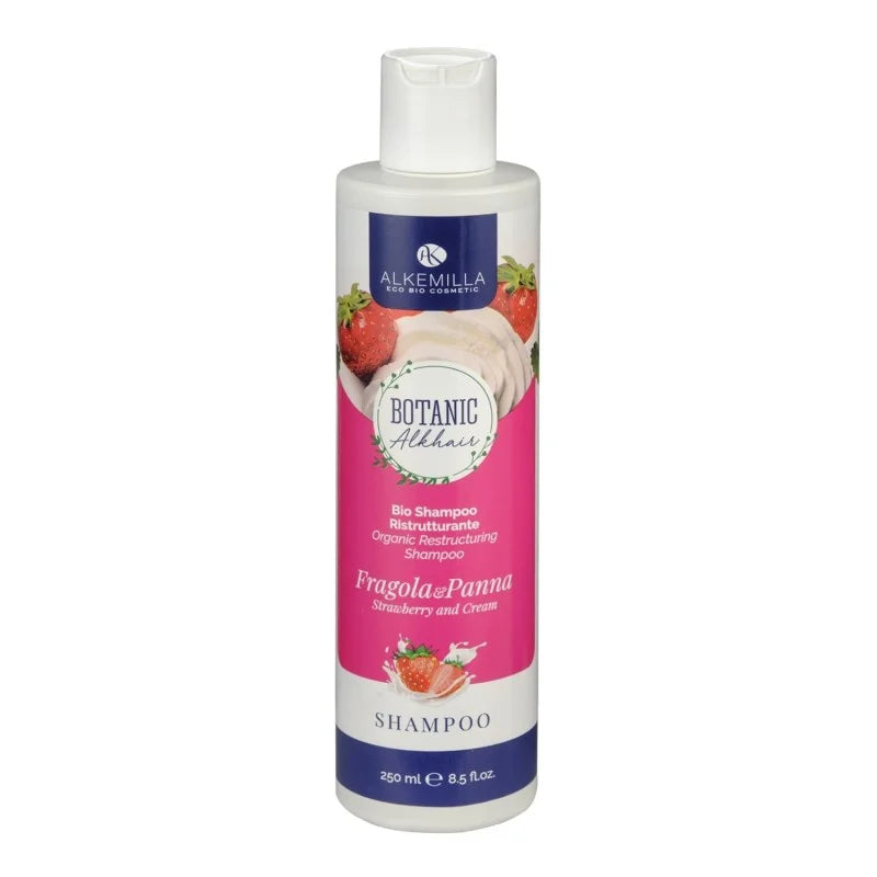Shampoo Ristrutturante Panna e Fragola - Alkemilla