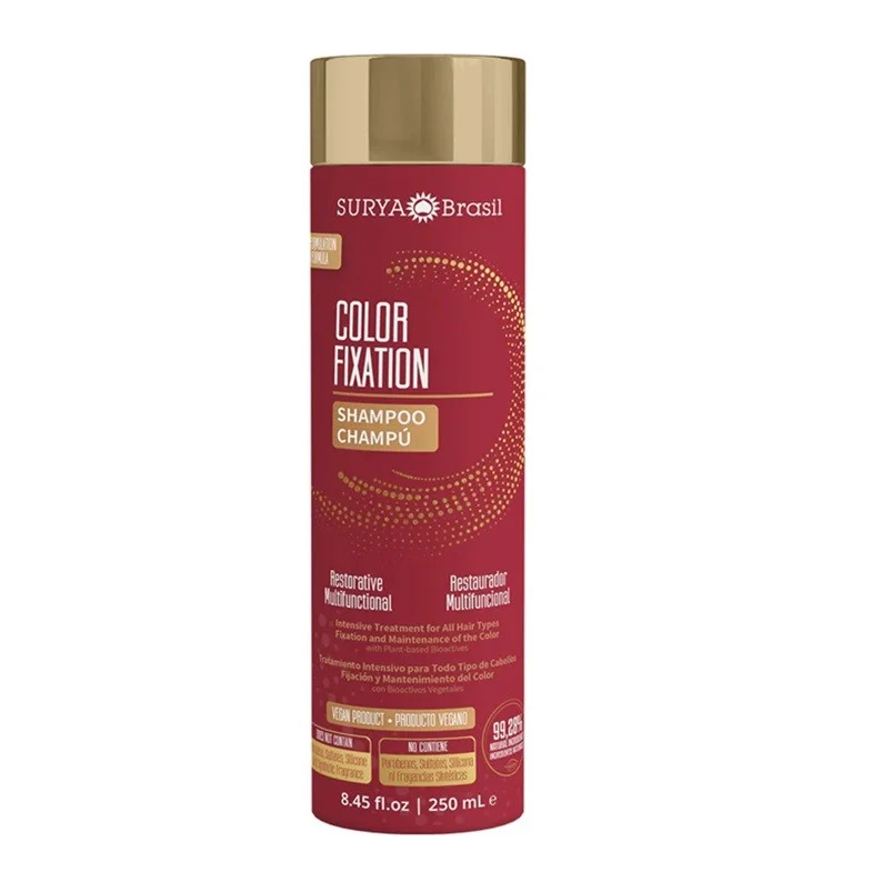 Shampoo Ristrutturante per Capelli Colorati - Surya Brasil