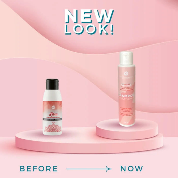 Shampoo Ristrutturante per cute secca e capelli sfibrati decolorati o trattati MY KERATIN - My Sezione Aurea